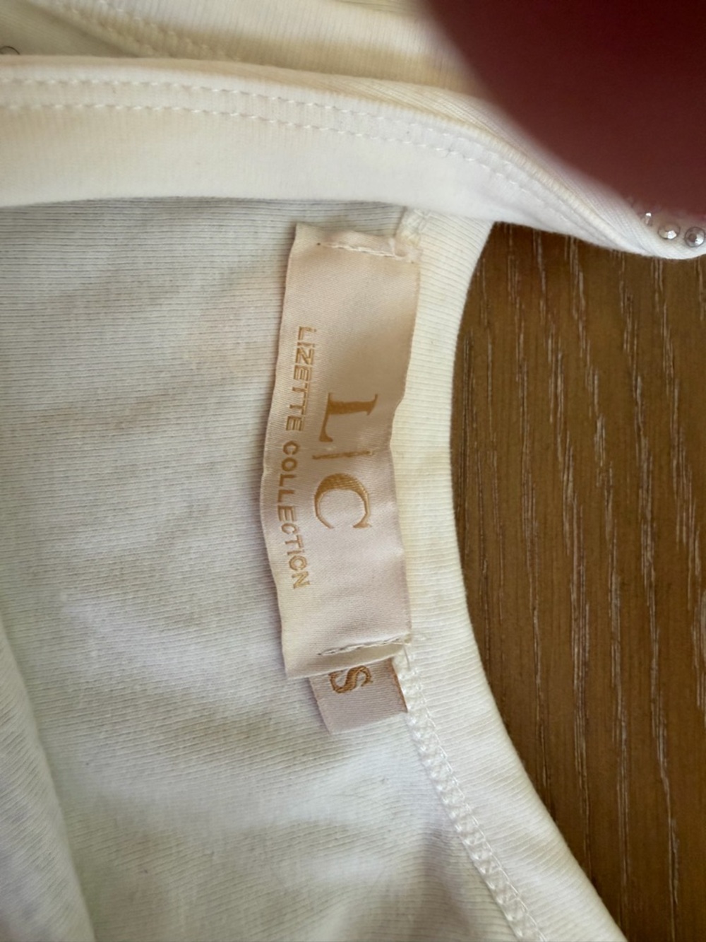 White Rhinestone Tank Bodysuit - Picture 2 of 2